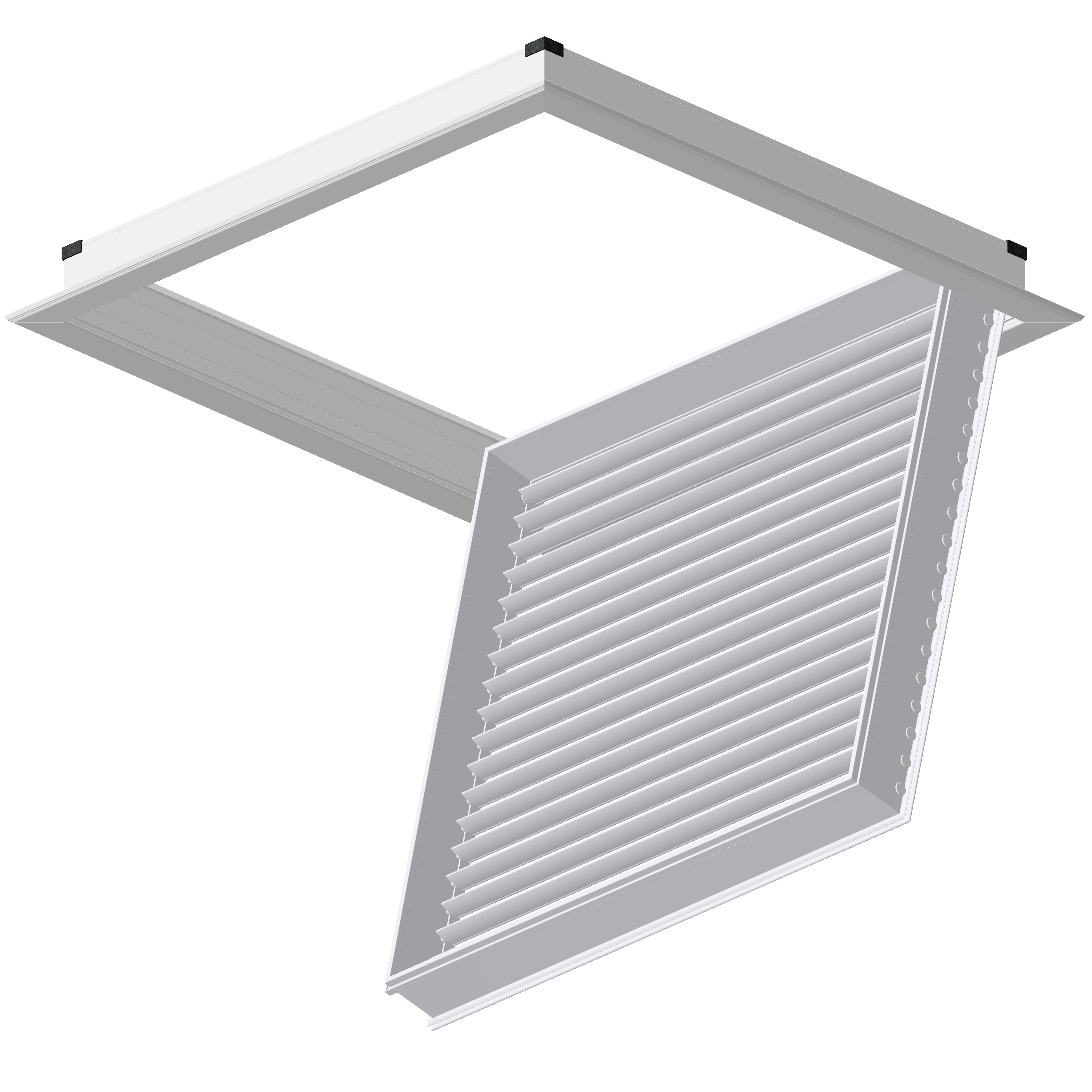 SINGLE-LAYER BLADE DEFLECTION AIR GRILLES [FIXED (SAG) & OPENABLE (SAG-O)  CORE]