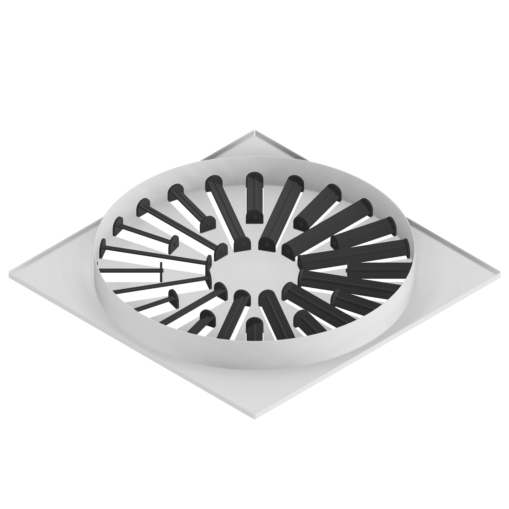 SWIRL SLOOTED DIFFUSER 500-24