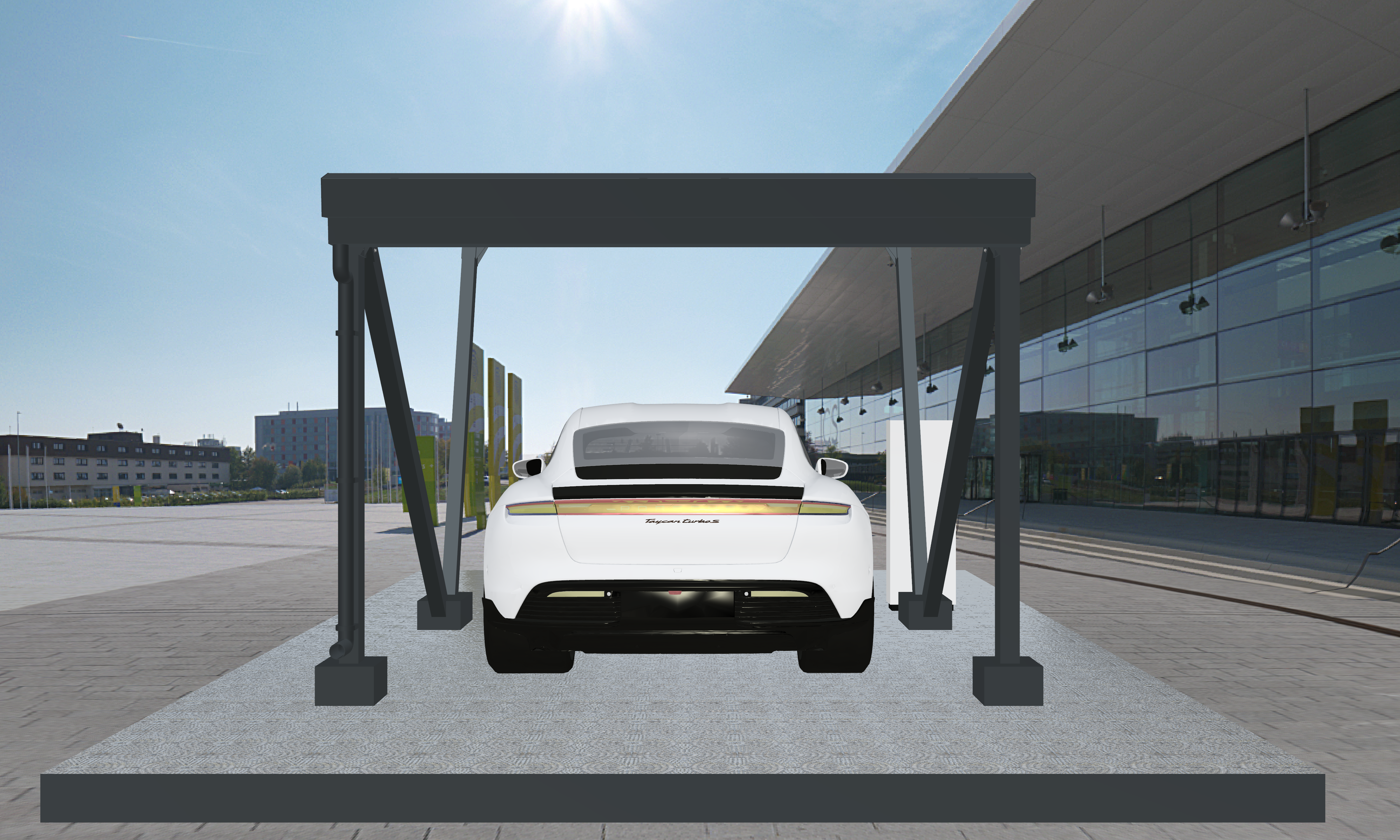 Charging Structures SOLAR CHARGING CARPORT STRUTURES