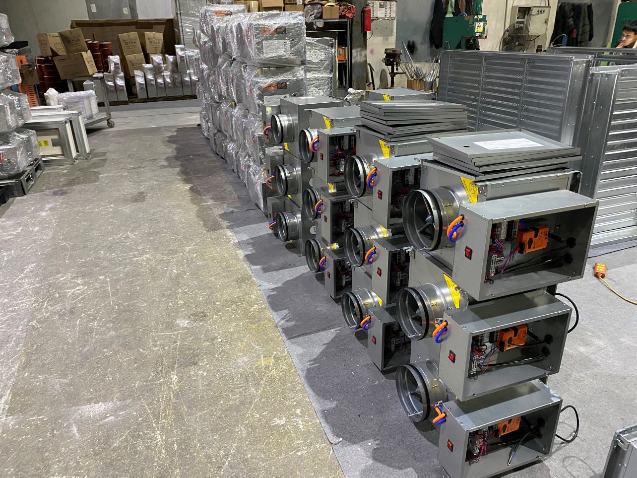 SINGLE DUCT TYPE VAV BOX
